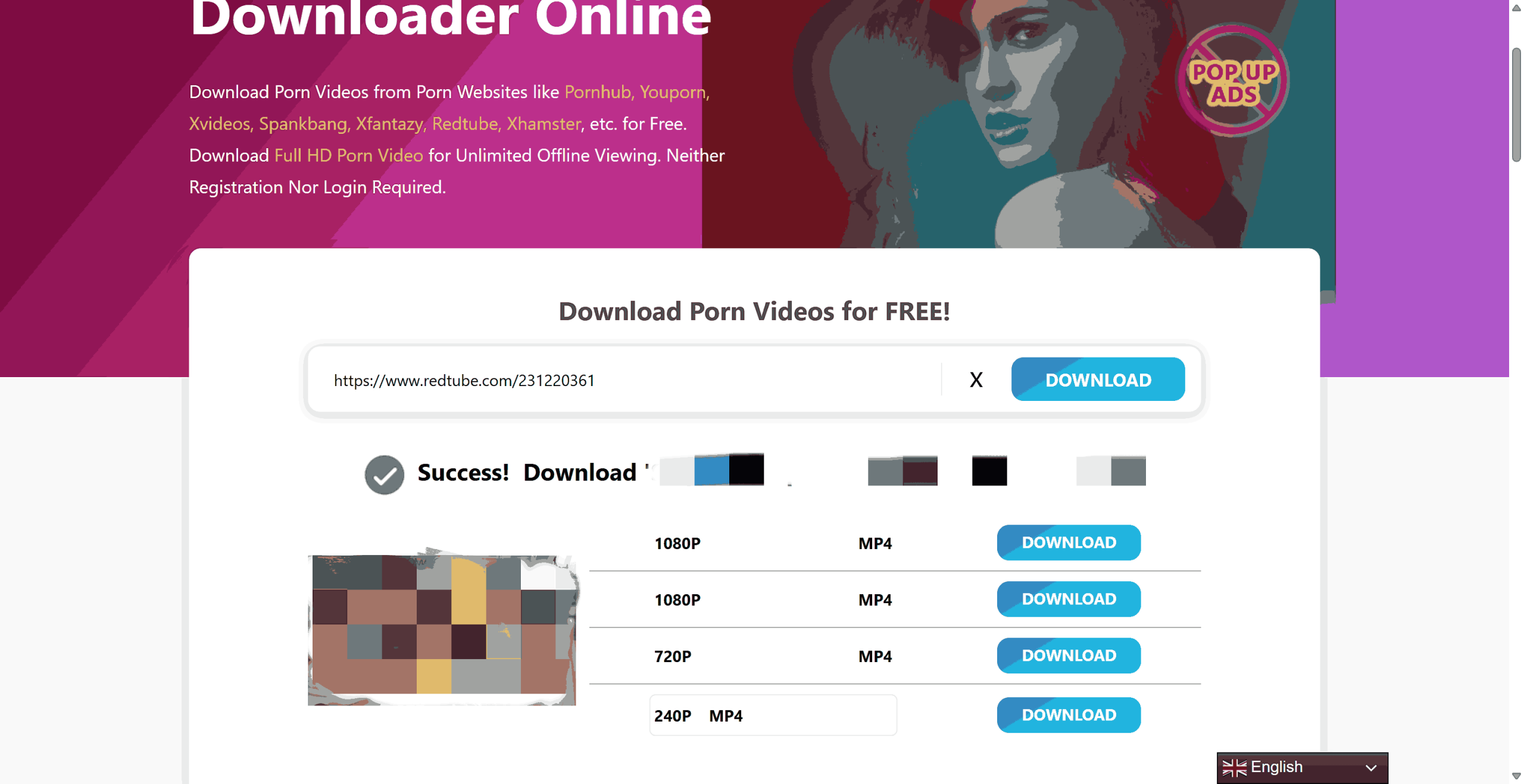 download redtube videos with pxdownloader