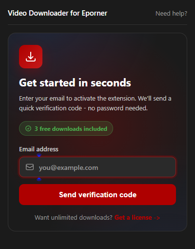 serp eporner downloader extension